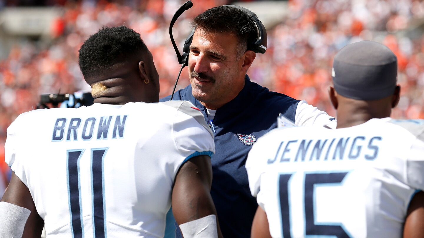 A.J. Brown: Mike Vrabel being tough on me pushed me to become the player I am