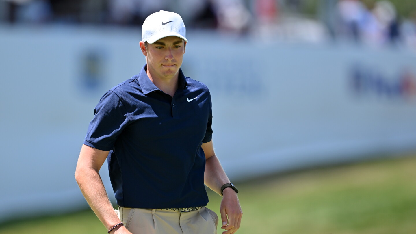 Newly minted pro Ben James vaults into lead at RBC Canadian Open
