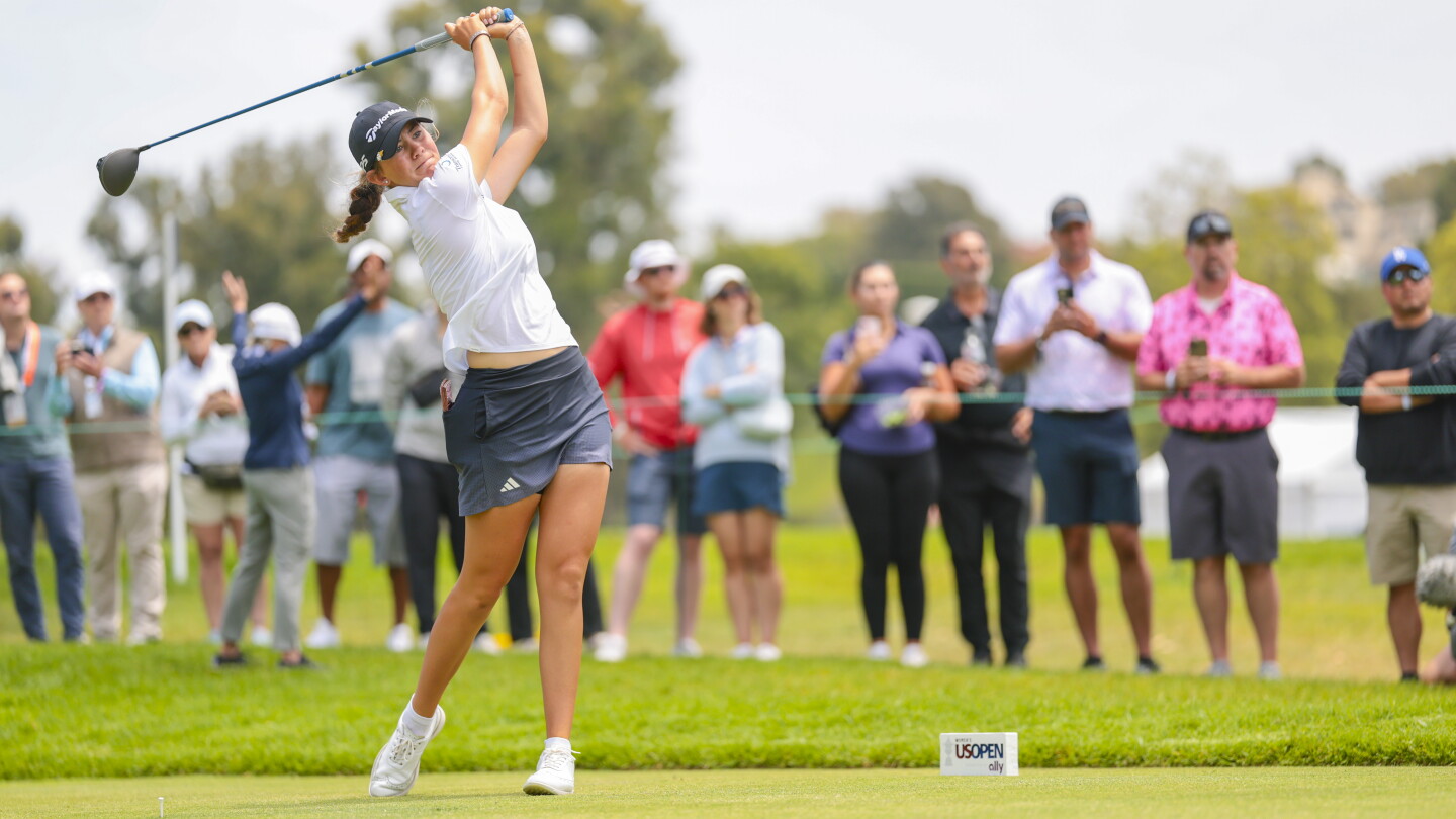 Teen phenom Asterisk Talley enters U.S. Women's Open record books with weekend low for amateur