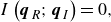 upper I left parenthesis bold italic q Subscript upper R Baseline semicolon bold italic q Subscript upper I Baseline right parenthesis equals 0 comma