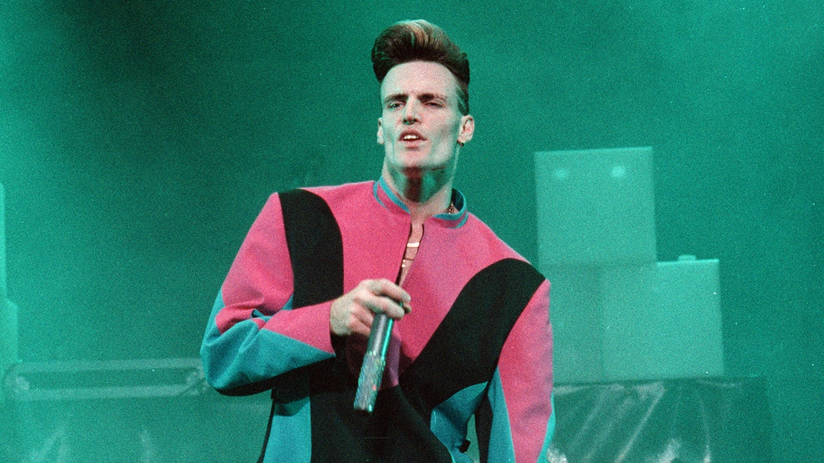Vanilla Ice performing onstage