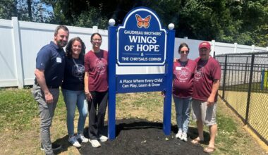 Gaudreau Brothers playground for special needs children opens at New Jersey school