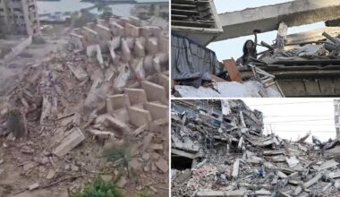 Venezuela earthquakes reduces buildings to rubble