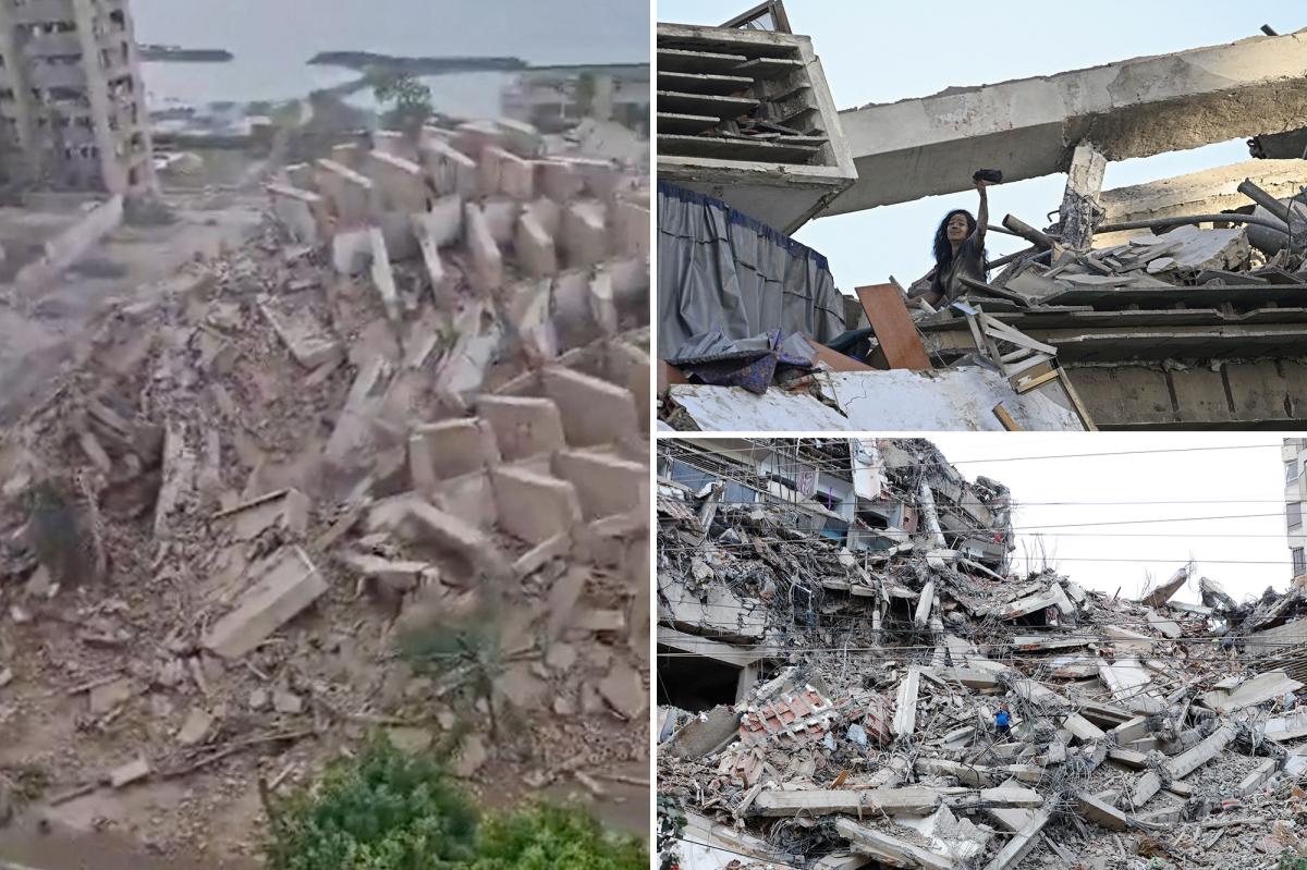 Venezuela earthquakes reduces buildings to rubble