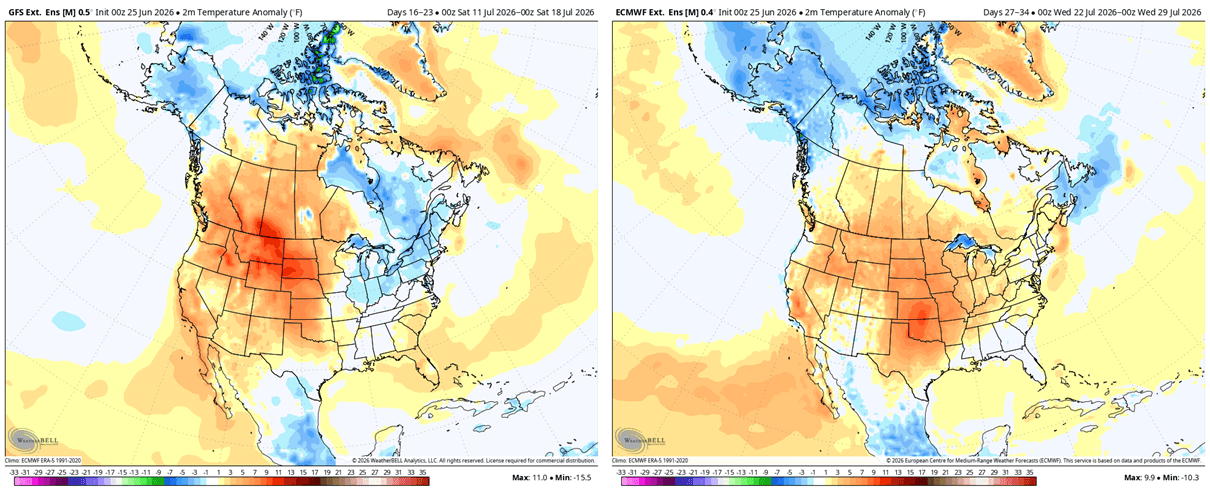 weather-forecast-temperature-anomaly-united-states-ecmwf-mid-and-late-july-unusual-east-cold-warm-return