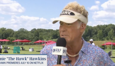 Will Ferrell does surreal Golf Channel interview as 'The Hawk'