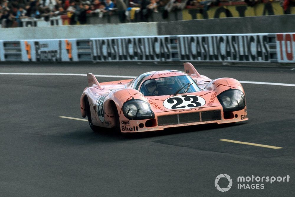 The infamous Pink Pig made an outing in 1971
