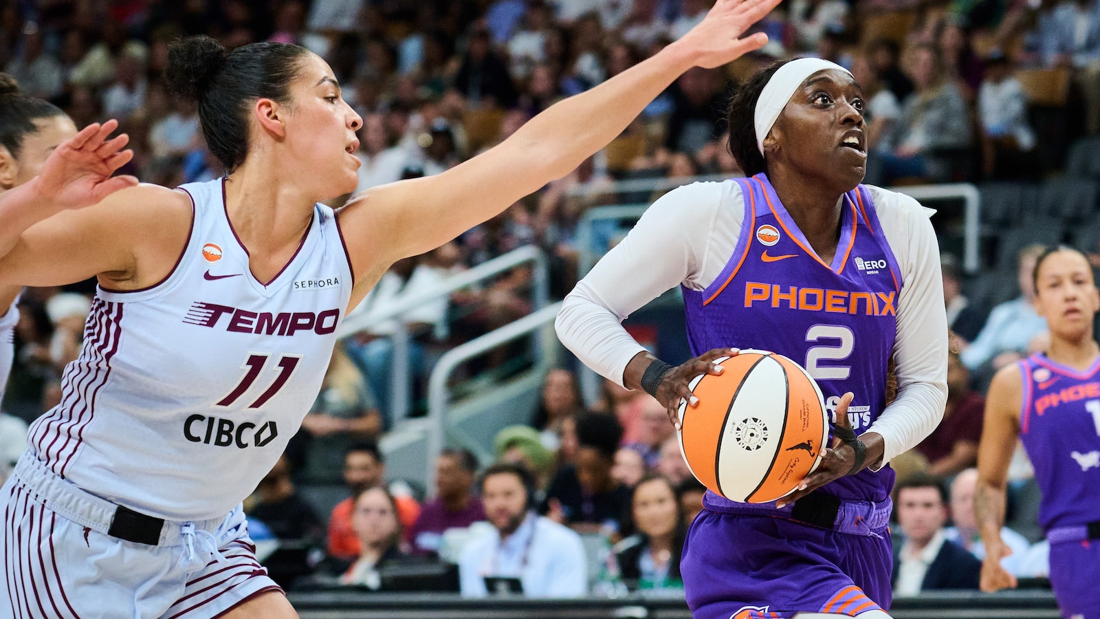 Mercury beat the Tempo 89-80 in a game missing Alyssa Thomas and Marina Mabrey