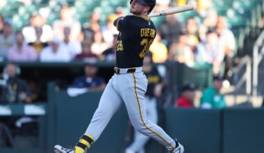 Ryan O'Hearn knocks in career-high 6 runs as Pirates roll to 12-4 victory over Athletics
