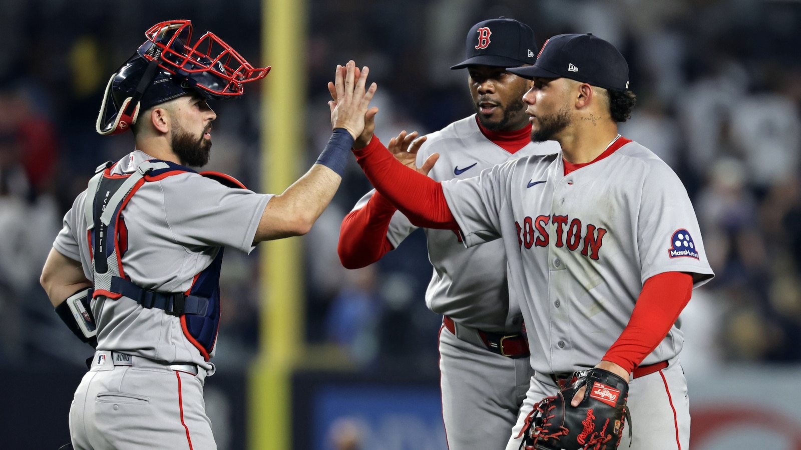 Contreras homers and drives in 3 to lead Red Sox to 5-3 win over Yankees