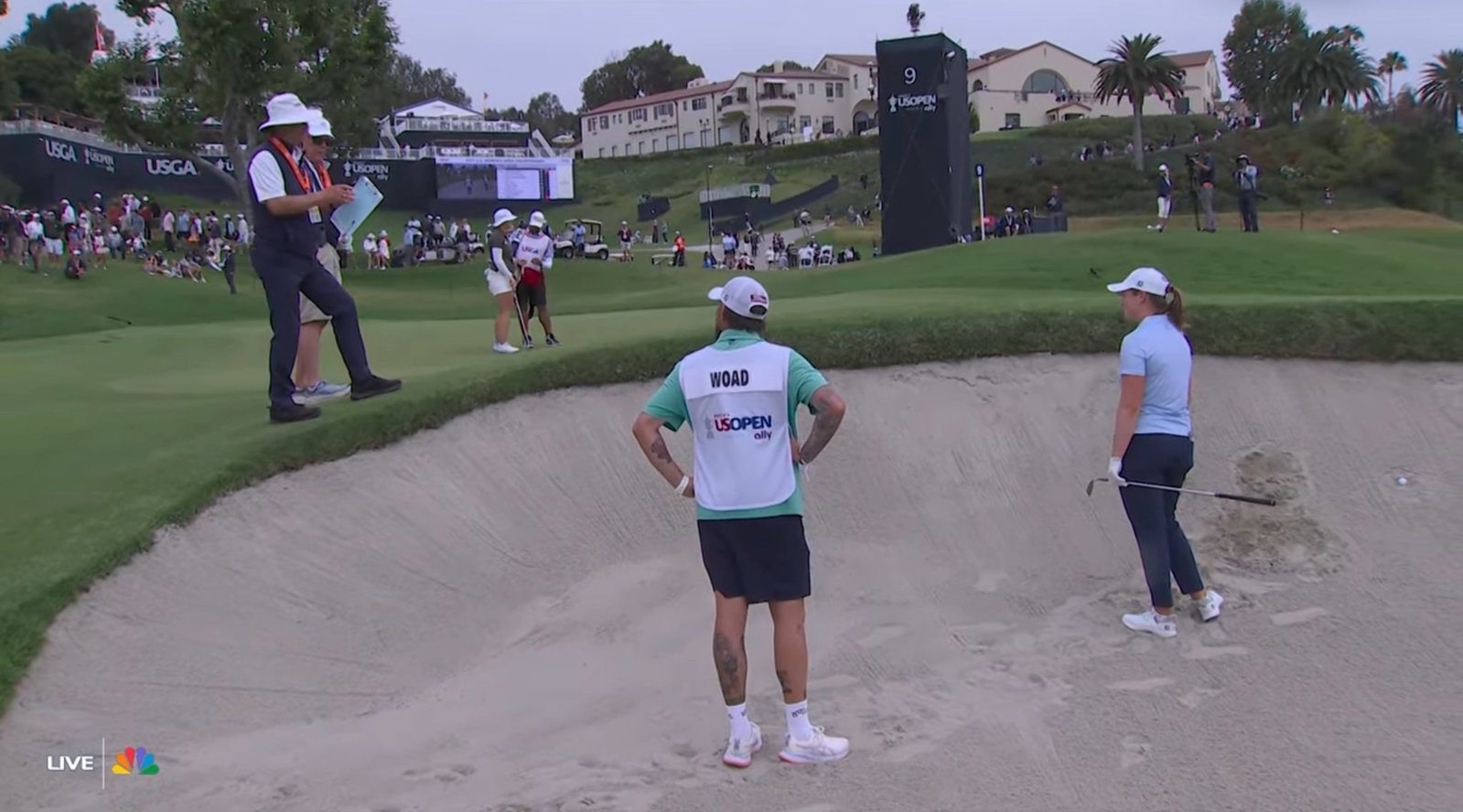 Woad was assessed a two-shot penalty