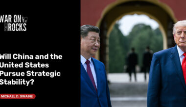 Will China and the United States Pursue Strategic Stability?