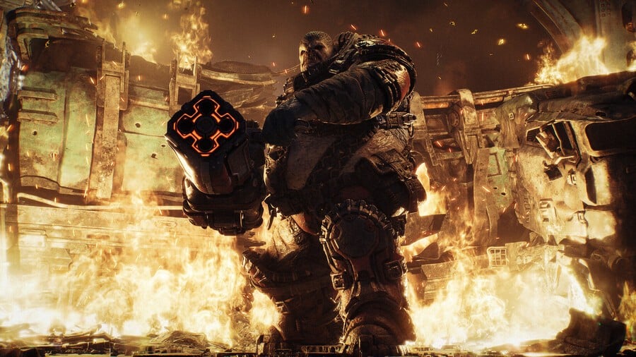 Xbox Employee Responds To New Trailer Showing PS5 Logo For Gears Of War E-Day