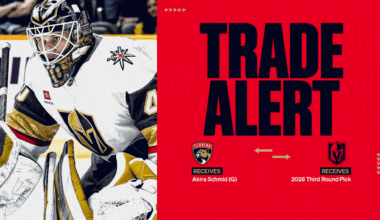 Florida Panthers Acquire Goaltender Akira Schmid