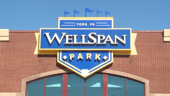 The York Revolution's WellSpan Park seats 7,500 people. The York Revolution's WellSpan Park seats 7,500 people.