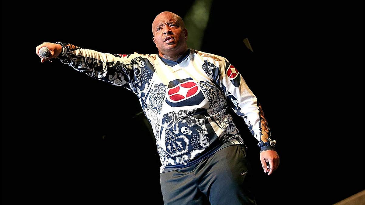 Young MC performing onstage at Cedar Park Center in Texas