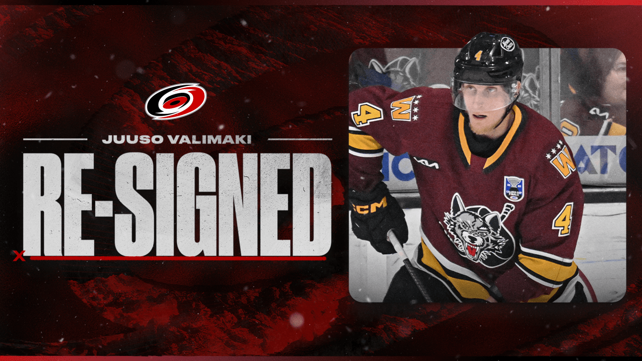 Canes Sign Juuso Välimäki To One-Year Contract
