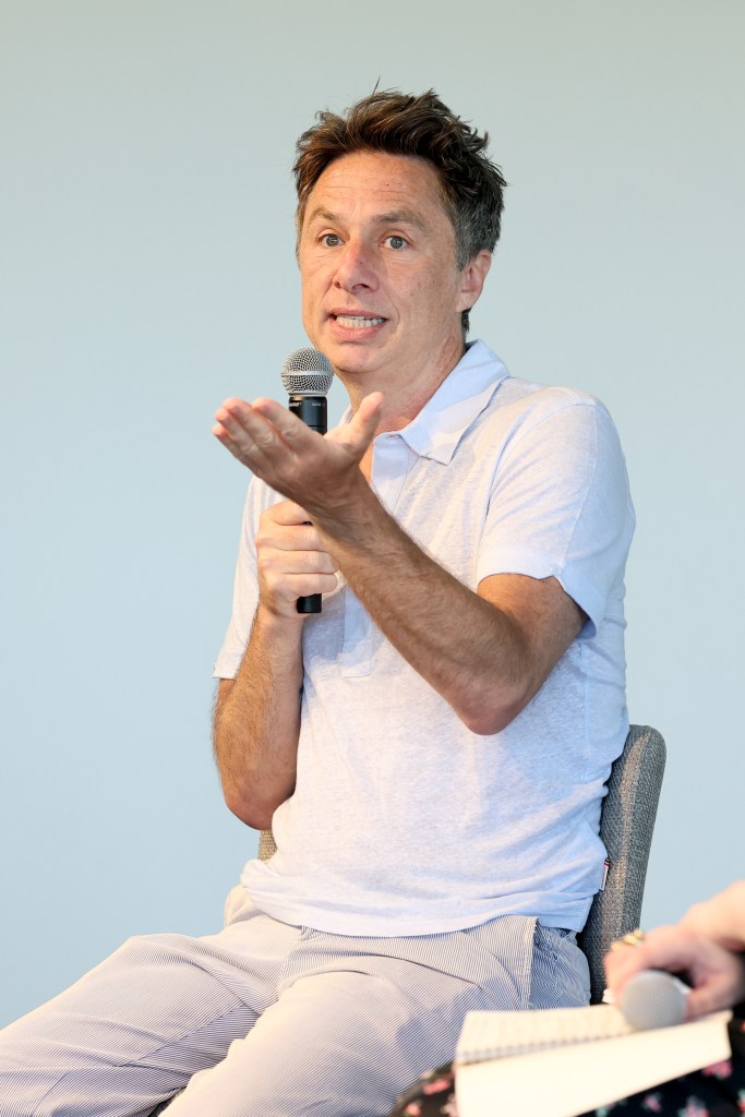 Zach Braff attends the 2026 Tribeca Festival 