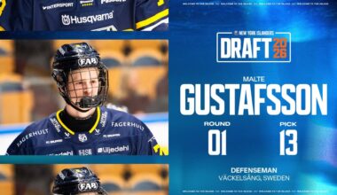 Islanders Select Gustafsson at No. 13