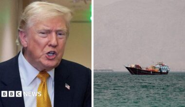 Trump reinstates Iran port blockade and imposes 20% charge on cargo passing through Hormuz