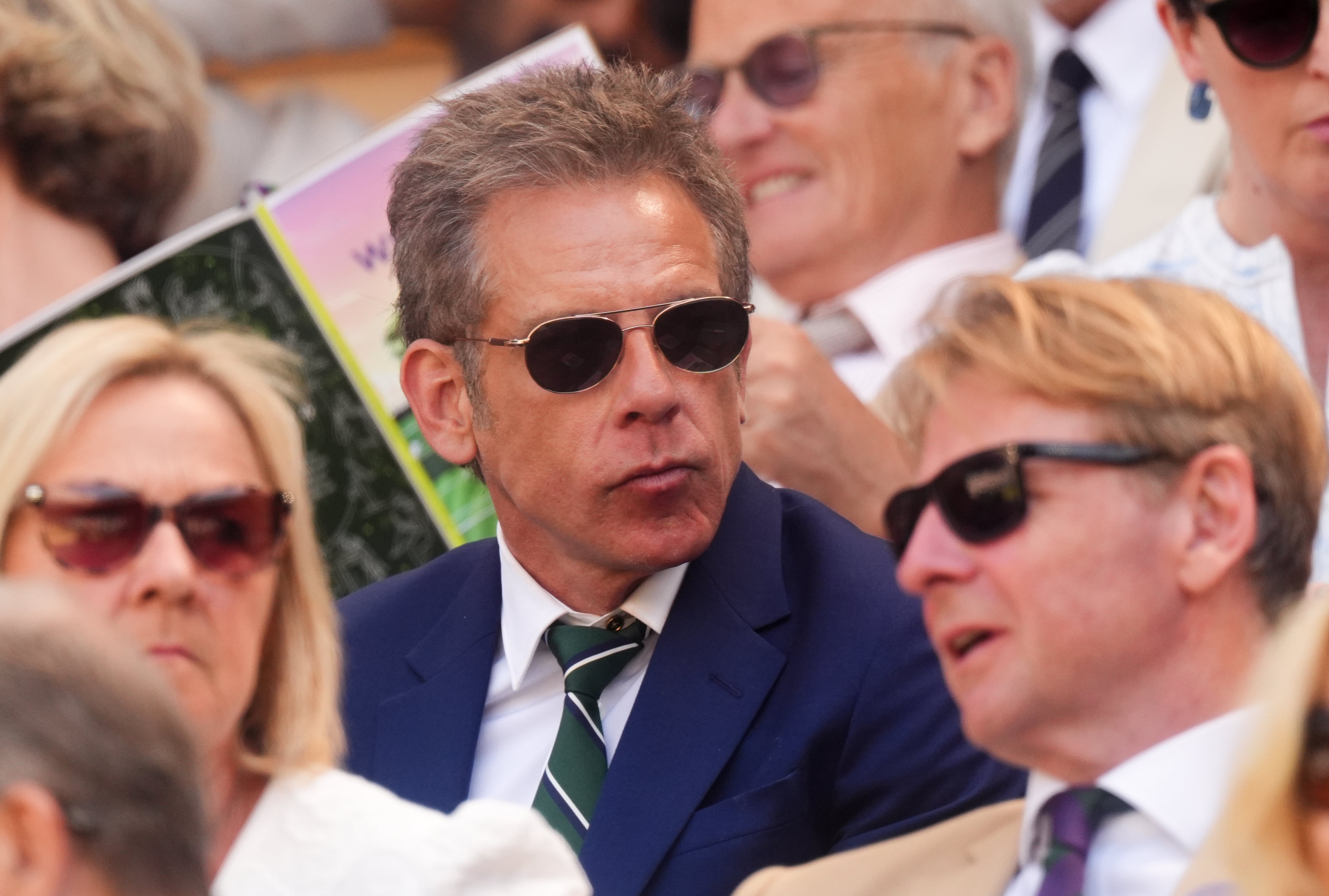 Ben Stiller was also in the Royal Box