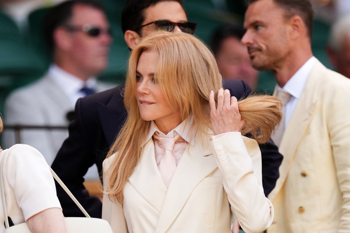 Who is in the Royal Box at Wimbledon today?