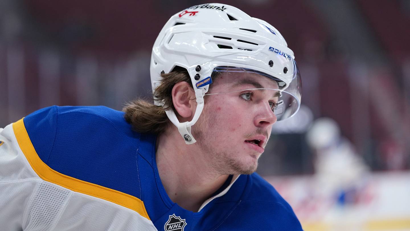 Zach Benson eyes zany first purchase after signing lucrative Sabres contract