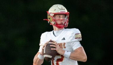 Penn State fans take a victory lap after Notre Dame's lost quarterback commit