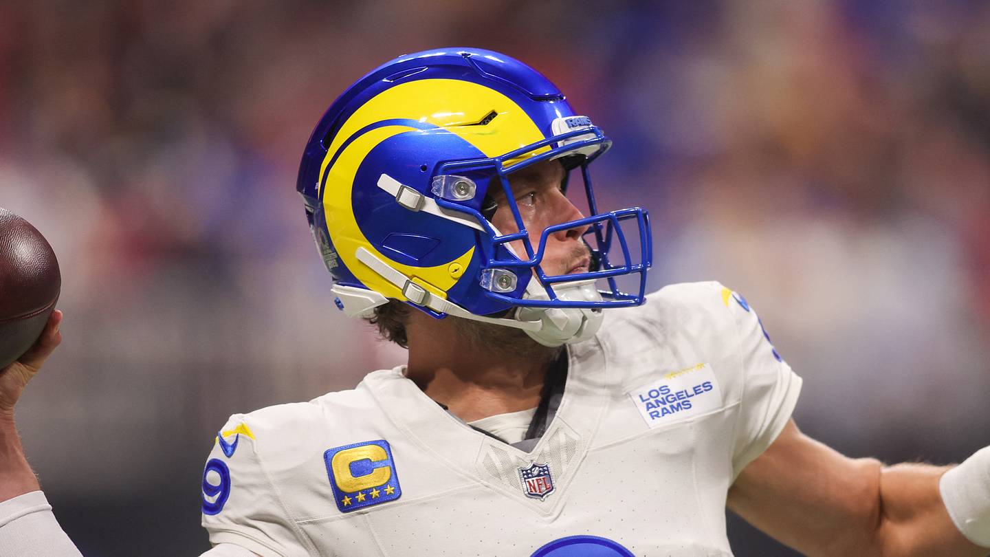 Los Angeles Rams quarterback Matthew Stafford