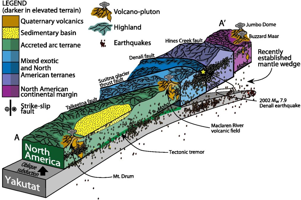 Scientists Find Hundreds of Earthquakes Hidden in a Straight Line Beneath Alaska