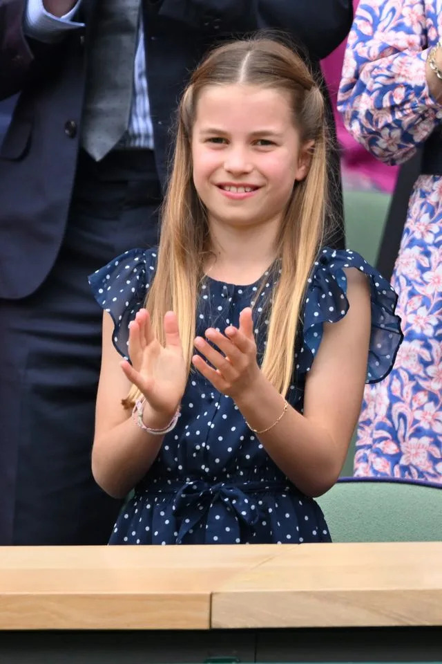 Princess Charlotte at Wimbledon on July 14, 2024.Credit: Getty Images