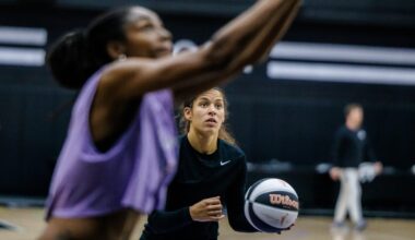The Valkyries are nearly halfway through the season and sit 3rd in the WNBA standings