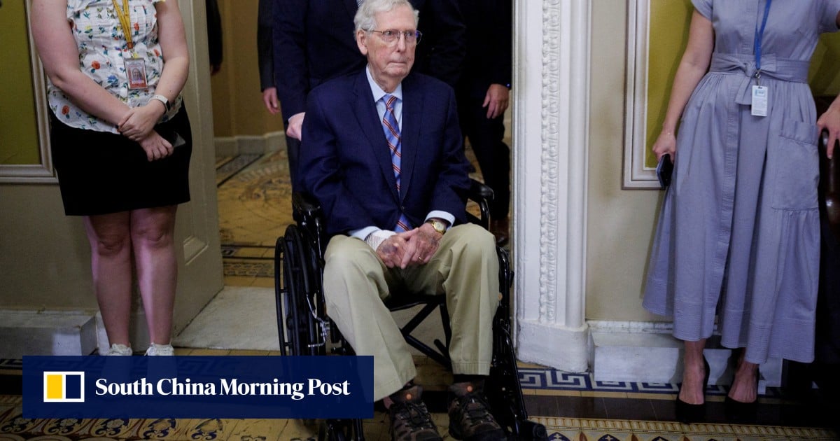 McConnell breaks silence on his health, says a fall led to hospitalisation