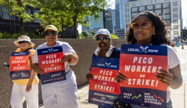 PECO workers strike amid July heat wave