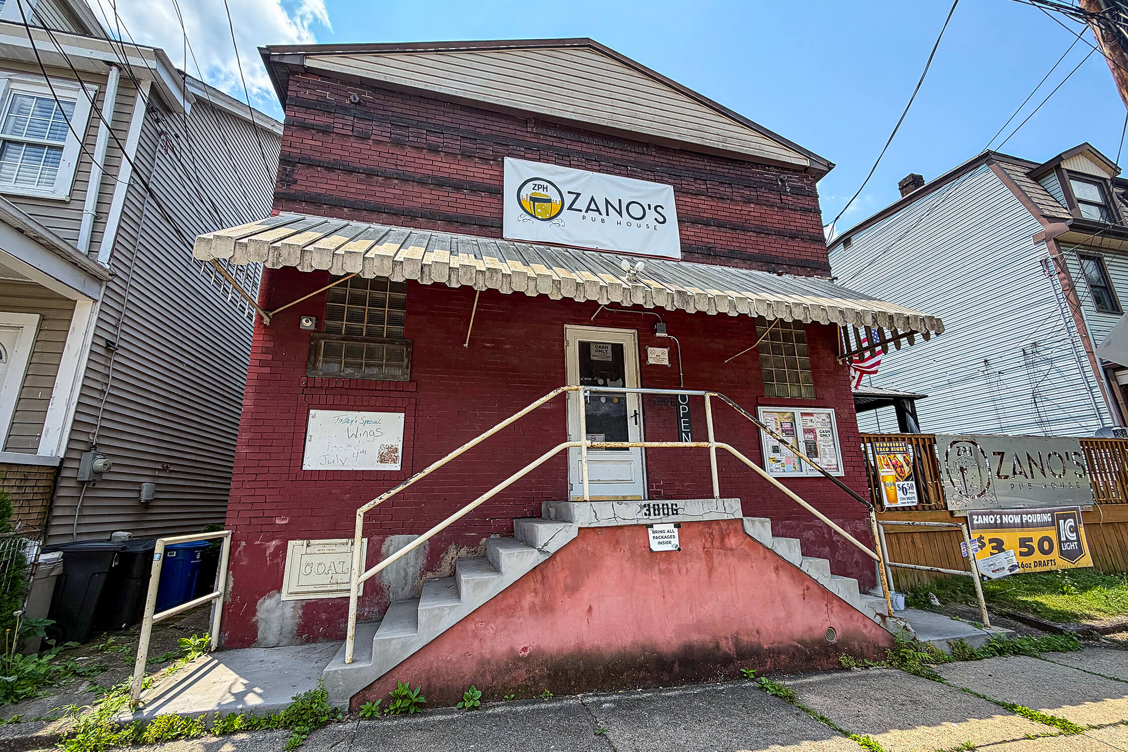 Zano's Pub House, formerly known as Joe McCarthy's Bar and Grill.