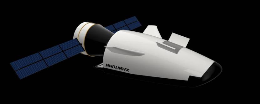 Computer-generated illustration of the ARES spaceplane Computer-generated illustration of the ARES spaceplane