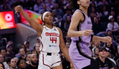 Kiki Iriafen scores 23 points as Mystics snap Valkyries' 9-game winning streak with 90-82 victory :: WRAL.com