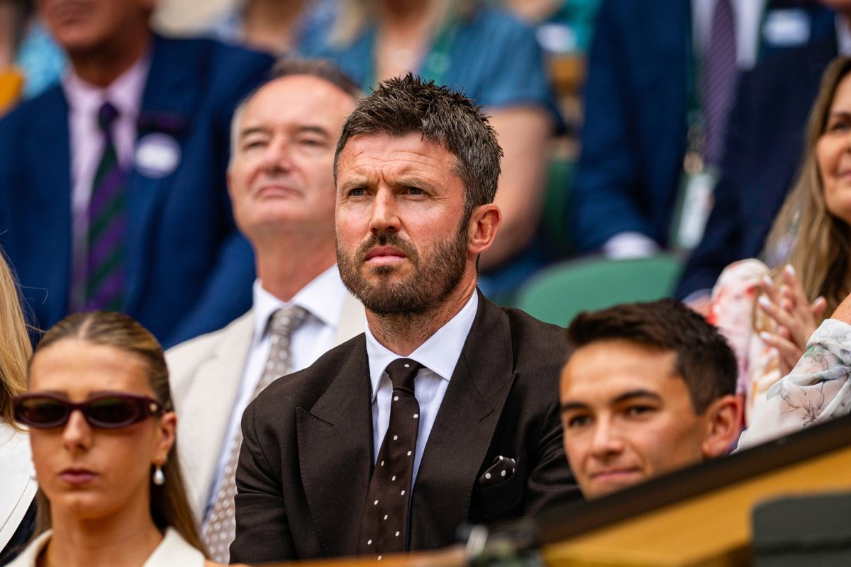 Manchester United Head Coach Michael Carrick; All England Lawn Tennis and Croquet Club, London, England; Wimbledon Tennis Tournament, Day Seven