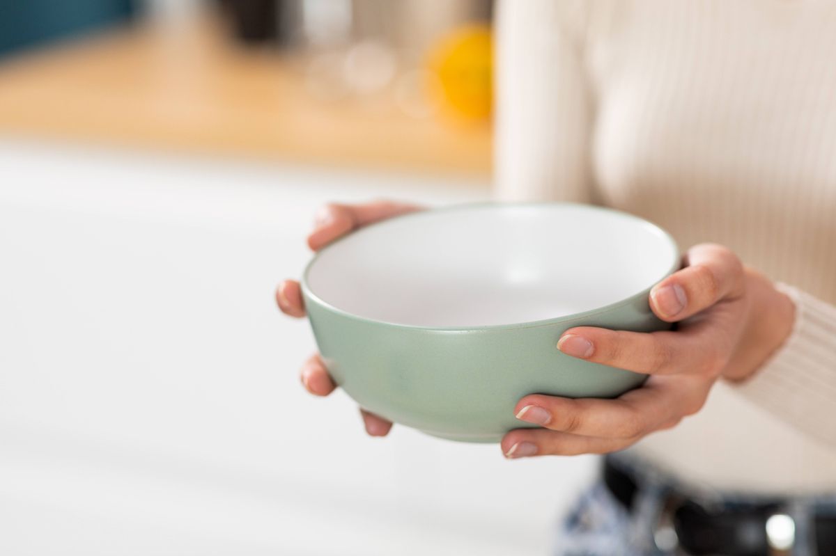 People starting to suffer from a type of demntia might show compulsive behaviour around food