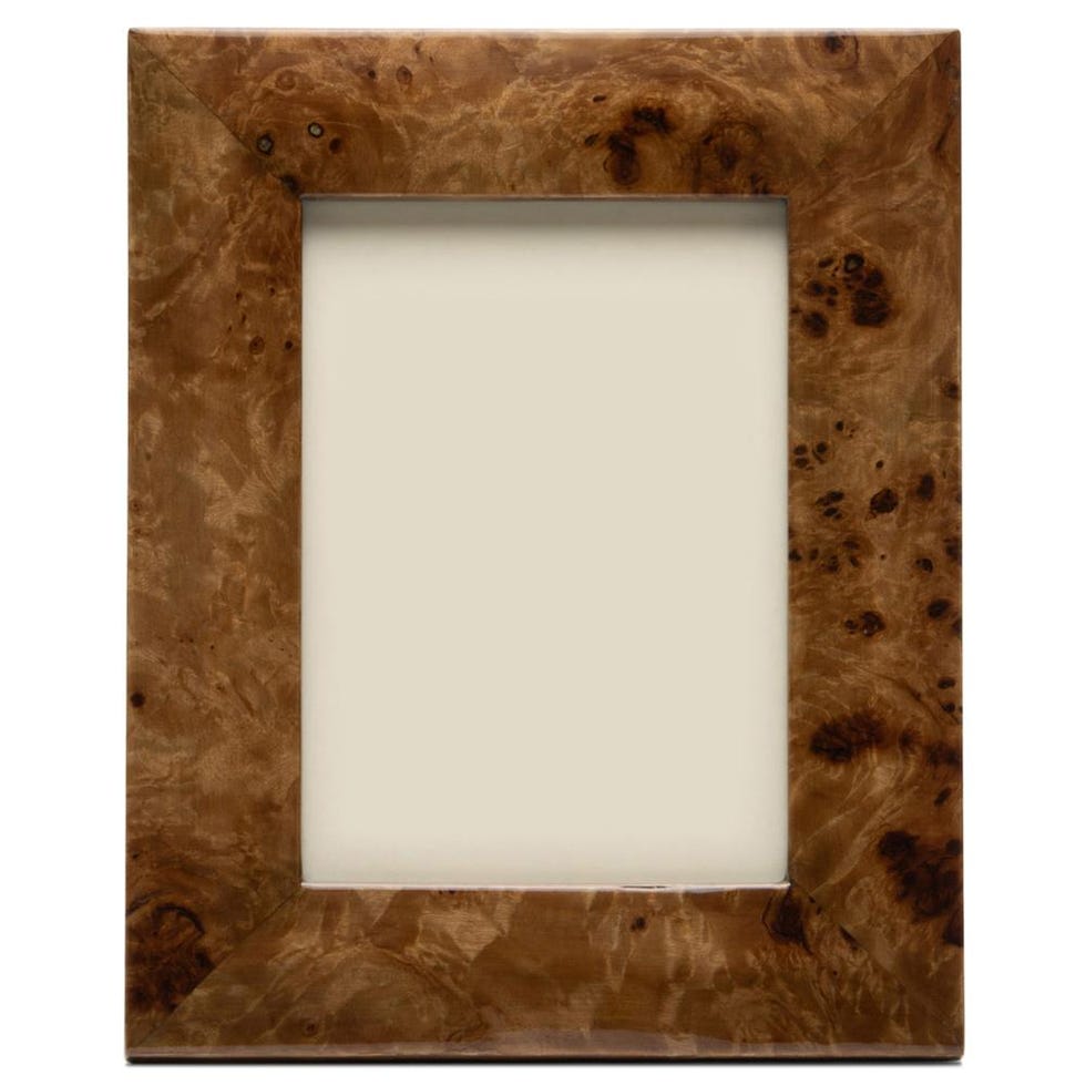 Pigeon And Poodle Narvik Rustic Dark Brown Burl Maple Veneer Picture Frame - 5x7