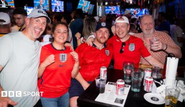 England v DR Congo build-up: Rice expected to return as fans descend on Atlanta