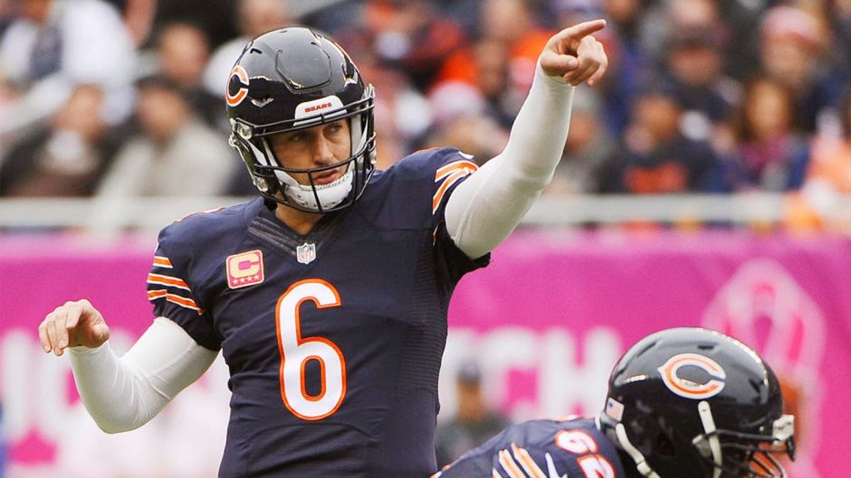 Chicago Bears quarterback Jay Cutler