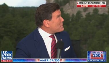 Hailstorm Warning Interrupts Fox’s Bret Baier: ‘We’ve Got Some Breaking News… We’re Gonna Get To Shelter’