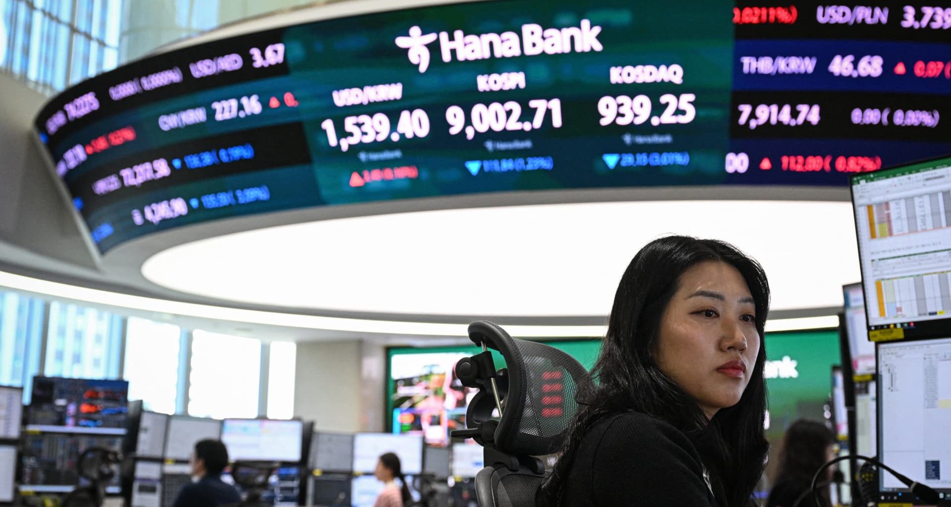 Asia markets trade mixed as chip slump weighs on sentiment: Live updates