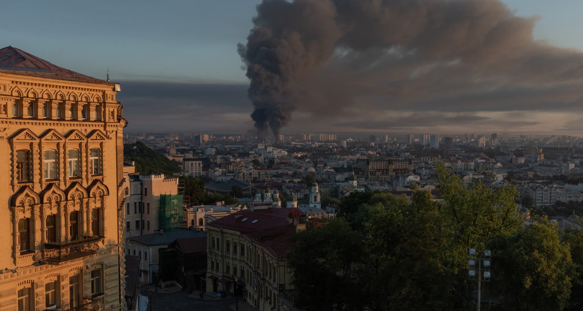 Russia launches massive strike on Ukraine as Poland scrambles jets