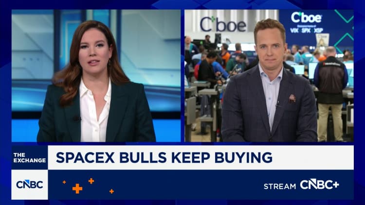 SpaceX options on both index and stock will likely in price as it joins Nasdaq 100