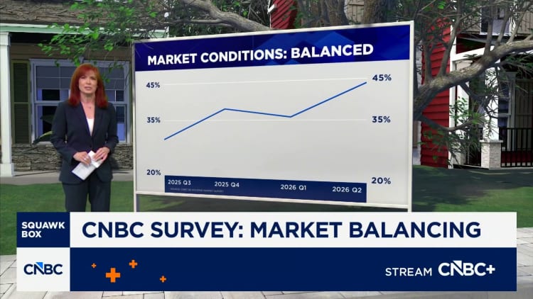 Far more real estate agents now report seeing a balanced market, CNBC Housing Market Survey finds
