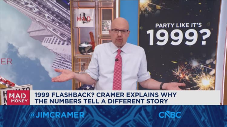 Jim Cramer calls time out on 'bubble talk'