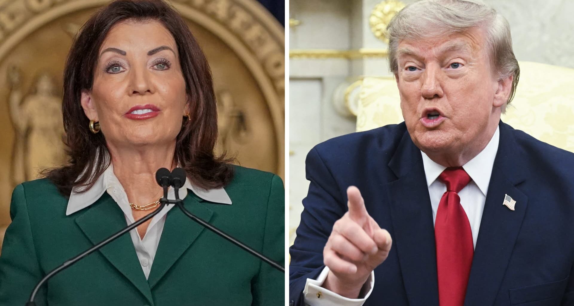 Trump blasts New York Gov. Hochul over AI data center moratorium