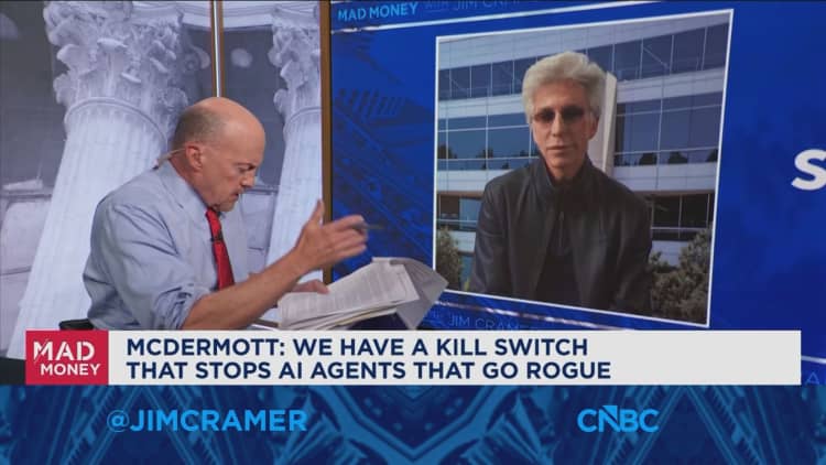 ServiceNow CEO Bill McDermott goes one-on-one with Jim Cramer following earnings